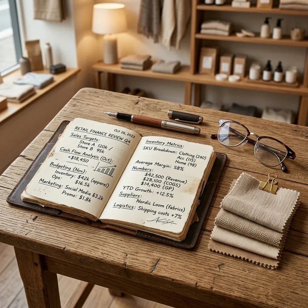 Loaded cost and margin planning for clothing resellers
