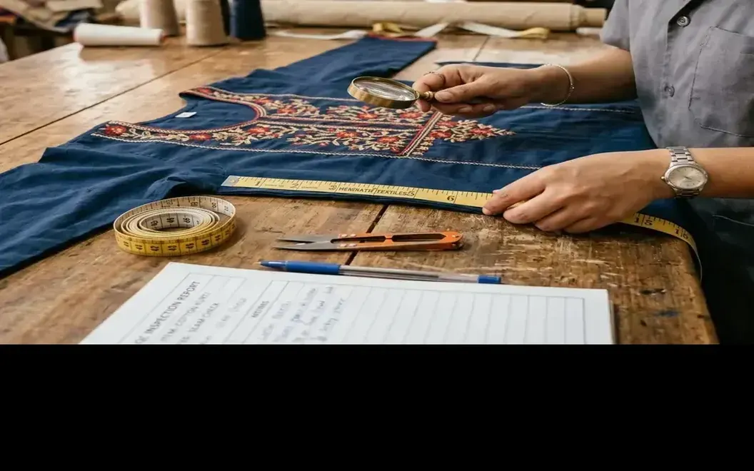 Quality check before dispatch