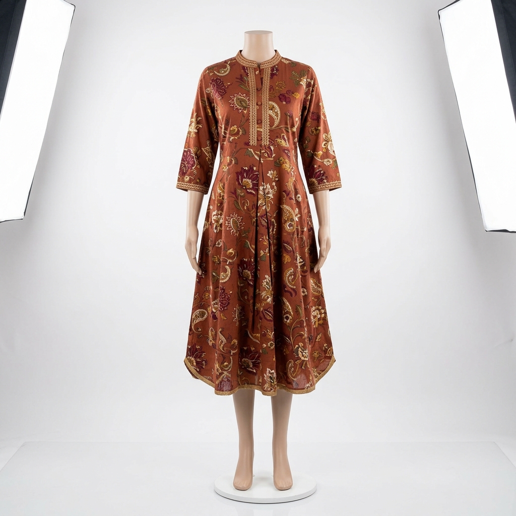 Cotton A-Line Kurti